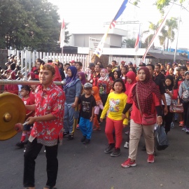 Jalan sehat KKTS tahun 2017